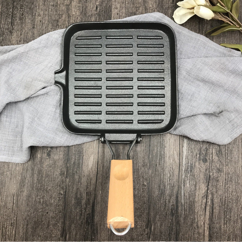 Camping Cookware Cast Iron Steak Skillet Folding Pan: Your Ultimate Outdoor Cooking Companion